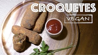 VEGAN Croquetes de Soja [upl. by Herb]