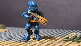 Elite Test  Halo Mega Construx Stop Motion Animation [upl. by Antoni721]