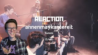 Tommi  AnnenMayKantereit Live Reaction [upl. by Roderich]