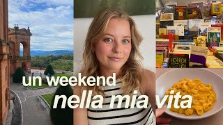 weekend vlog  shopping ricetta mac n cheese passeggiata a San Luca [upl. by Aleece568]