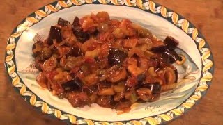 Caponata siciliana la ricetta tradizionale [upl. by Epilef674]