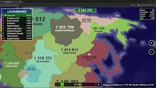 고구려로 세계 정복하기 노 코멘터리  Territorialio [upl. by Nerti]