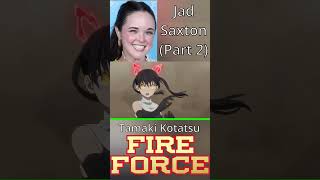 Voice Actors from Anime  Jad Saxton part 2 fireforce steinsgate loghorizon [upl. by Levina]