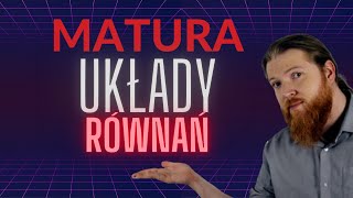 Układy równań liniowych i interpretacja geometryczna MATURA PODSTAWA równania i nierówności cz2 [upl. by Della]