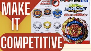 Making Astral Spriggan Customize Set Competitive  Beyblade Burst DB [upl. by Adnir]