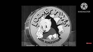 Porky Pig  Thats all Folks 1940 [upl. by Namyac]