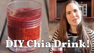 How to Make Your Own Chia Seed Drink [upl. by Malloy]