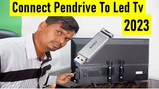 How To Connect Pendrive To TV TV me pendrive kaise chalaye [upl. by Christabelle]