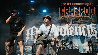 MALEVOLENCE  Self Supremacy LIVE AT GRASPOP 2024 [upl. by Schnell]