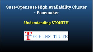 SuseOpensuse High Availability Cluster  Pacemaker  Understanding STONITH  SUSE  OpenSUSE 15 [upl. by Nosneb]