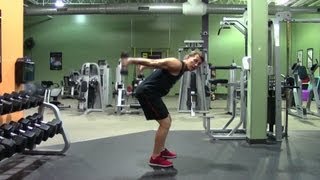 Dumbbell Triceps Kickback  HASfit Triceps Exercise Demonstration  Tricep Kick Backs [upl. by Peony]