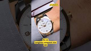 ĐỒNG HỒ LONGINES CONQUEST CLASSIC AUTOMATIC ROSE GOLD 18K L27855767 L27855767 [upl. by Elwira]