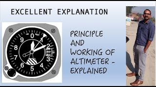 PRINCIPLE READING AND WORKING OF PRESSURE ALTIMETER EXPLAINED  DGCA GROUND CLASSES  DocPilot10 [upl. by Thornie236]