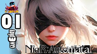 EL PODER DE LA AUTODESTRUCCIÓN 😏😏😏  Ep 01  NieR Automata [upl. by Monahan]