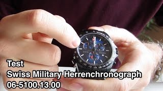 Test Swiss Military 5100 Uhr 06510013013 [upl. by Perot]