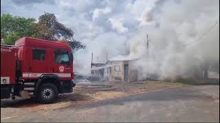 Incêndio em Bauru [upl. by Diraf]