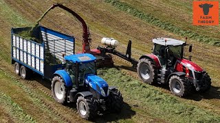 HOW did my TRAILED HARVESTER handle our HEAVY FIRST CUT  Silage 2024 [upl. by Voss]