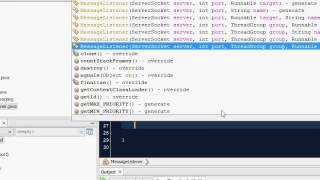 Writing Code  Building a chat application in Java  Session 2 [upl. by Arehsat]