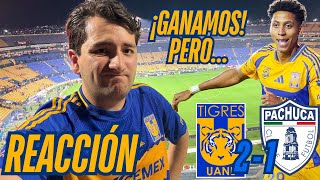 ¡GANAMOS PERO  REACCION  TIGRES VS PACHUCA  A2024  LIGA MX [upl. by Auerbach]