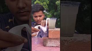 water filter to tissue paper 😱 fyp diy lifehacks experiment [upl. by Malinin277]