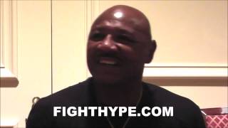 MARVIN HAGLER TALKS MAYWEATHER VS PACQUIAO COMPARED TO HIS WAR WITH THOMAS HEARNS [upl. by Perlie]