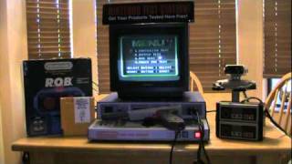 Nintendo NES Test Station and ROB [upl. by Eiramenna571]