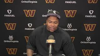 DT Daron Payne Speaks with the Media to Begin Offseason Workouts [upl. by Eceerahs]