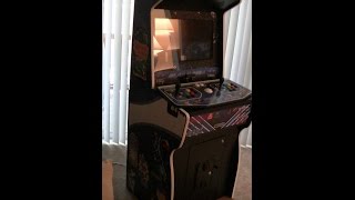 Recroommasters Arcade cabinet with original xbox [upl. by Tertia]