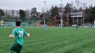 MFF P15 vs Hammarby TFF P16 41 2 halvlek [upl. by Oiceladni291]