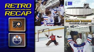 Gretzky Messier win Stanley Cup in Game 7  Retro Recap  Flyers vs Oilers [upl. by Karl]