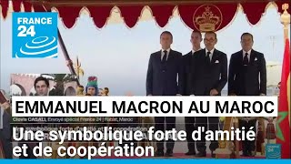 Emmanuel Macron au Maroc  une symbolique forte damitié et de coopération • FRANCE 24 [upl. by Naoma]