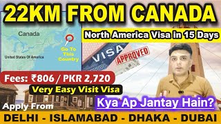 North America Country VISA in 15 Days  Saint Pierre and Miquelon Visa from Pakistan India UAE [upl. by Noed]