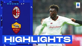 MilanRoma 22  Abraham scores in injury time Goals amp Highlights  Serie A 202223 [upl. by Conroy271]