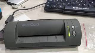 How to solve problem light scanning Worldcard scanner [upl. by Birk]