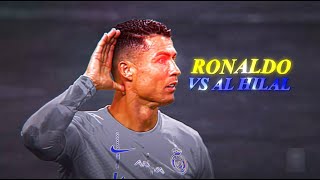 Ronaldo Vs Al Hilal 2024 II Upscaled  Topaz II Scenepack [upl. by Notecnirp]