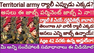 Territorial army Full details 202425Territorial army Jobs 202425Army 202425 [upl. by Hillie49]