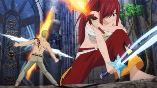 Erza Vs Laxus  Fairy Tail 100 Years Quest  Episode 13 [upl. by Deidre]