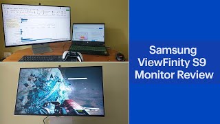 Samsung ViewFinity S9 5K Smart Monitor Review [upl. by Nylimaj476]