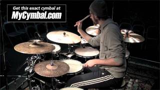 Meinl 20quot Byzance Sand Ride Cymbal  Played by Benny Greb B20SAR1121409A [upl. by Anitsua]