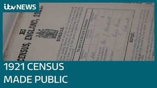 Census 1921 Snapshot of how Britain lived 100 years ago revealed  ITV News [upl. by Noeruat]