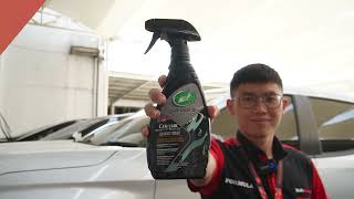 WAX MOBIL WARNA HITAM ft Formula Motor  Turtle Wax Hybrid Solutions Ceramic Acrylic Black Wax [upl. by Nac]