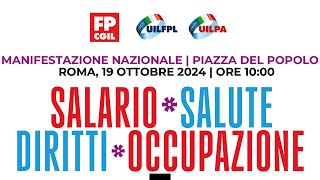 Salario salute diritti occupazione [upl. by Annot627]