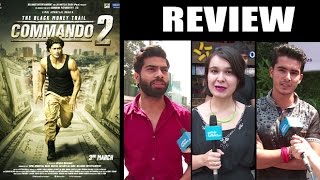 Commando 2 Public REVIEW  Vidyut Jammwal Adah Sharma Esha Gupta [upl. by Gaye]