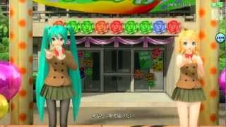 カラフル×メロディ【PV 720P／初音ミクamp鏡音リン 妄想ガール】【Project DIVA Arcade】 [upl. by Trah775]