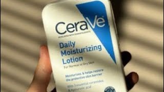 Cera Ve Daily Moisturizing Lotion Review Best Moisturizer for Dry Skin Worth Your Money [upl. by Chan]