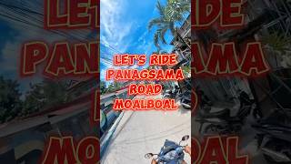 Let’s Ride Panagsama Road Moalboal  bike insta360 travel [upl. by Chiang916]