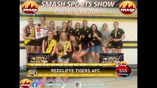 SSS10THYR Redcliffe Tigers JFC 2024 SEQ U13 D3 Bris North Girls Premiership Interviews 140924 [upl. by Ardnic]