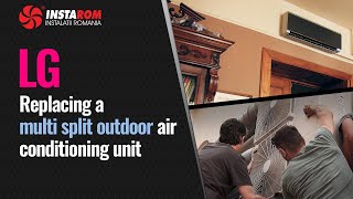 Replacing the LG FM49AH air conditioner multi split outdoor unit [upl. by Sweeney]