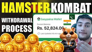 Hamster Kombat Coin Withdrawal in Pakistan Jazzcash Easypaisa  Hamster Kombat Withdraw Kaise Kare [upl. by Salahi]