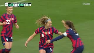 USWNT vs Uzbekistan Gol de Jaelin Howell  Apr 9 2022 [upl. by Eugene]